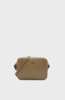 Женская бежевая сумка QUILTED Бежевый ONESIZE Calvin Klein LV04F3328G