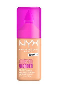 Стойкая тональное основа для лица NYX Professional Makeup Makeem Wonder Soft Matte Buildable Foundation 08 Vanilla, 30 мл