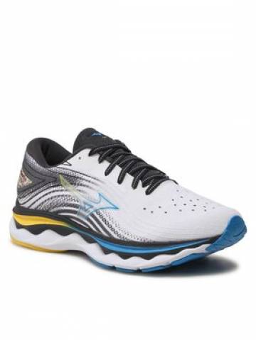 Mizuno Взуття для бігу Wave Sky 6 J1GC220201 Білий Mizuno Взуття для бігу Wave Sky 6 J1GC220201 Білий