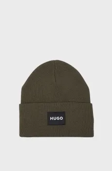 Мужская зеленая шапка Зеленый ONESIZE HUGO 50496012;345