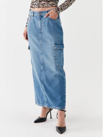 ONLY Джинсова спідниця 15316074 Голубий Regular Fit ONLY Джинсова спідниця 15316074 Голубий Regular Fit