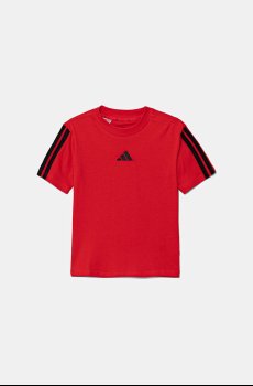Детская хлопковая футболка adidas