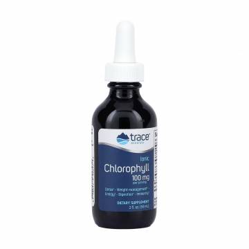 Хлорофилл Trace Minerals Ionic Chlorophyll 100 мг, в жидкости, 59 мл Хлорофилл Trace Minerals Ionic Chlorophyll 100 мг, в жидкости, 59 мл
