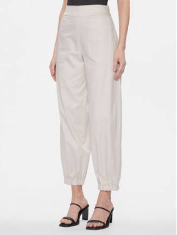 Max Mara Leisure Штани з тканини Candela 2416131028 Сірий Jogger Fit Max Mara Leisure Штани з тканини Candela 2416131028 Сірий Jogger Fit