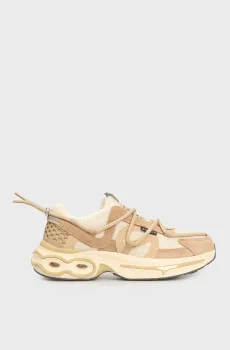 Женские бежевые кроссовки WILLO RUNNER W Бежевый 36 No Name 01SNWRMES