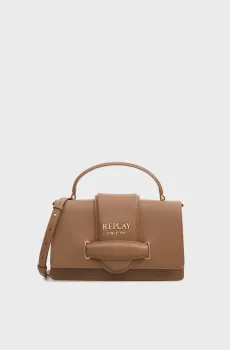 Женская бежевая сумка Бежевый ONESIZE Replay FW3866.000.A0500G
