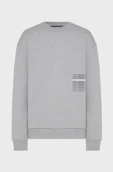 Мужской серый свитшот Серый L Karl Lagerfeld 554906.705126;941