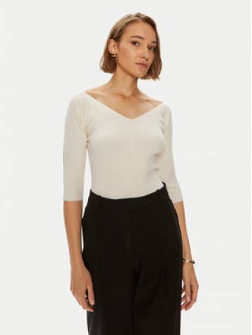 Weekend Max Mara Светр Oceano 2425366031 Écru Slim Fit Weekend Max Mara Светр Oceano 2425366031 Écru Slim Fit