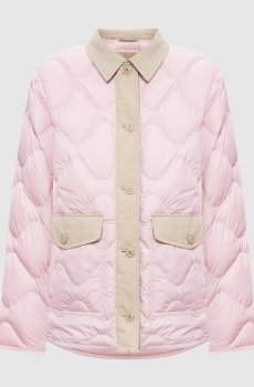 Розовая пуховая куртка Heritage