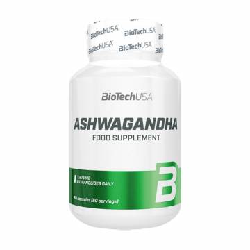 Ашваганда BioTech USA Ashwagandha, 3.675 мг, 60 капсул
