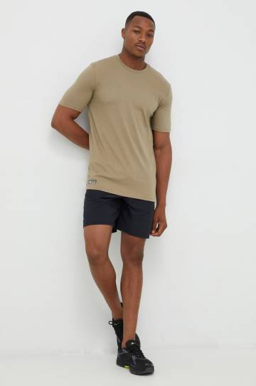 Футболка Under Armour Tactical мужская цвет зелёный однотонная Футболка Under Armour Tactical мужская цвет зелёный однотонная