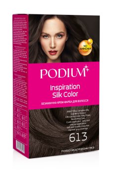 Безаммиачная крем-краска для волос Podium Inspiration Silk Color 613 Морозное глясе, 150 мл