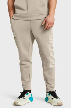 Мужские бежевые спортивные брюки Pjt Rock Icon Fleece Jogger Бежевый L Under Armour 1383217-203