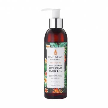 Масло для волос Flora & Curl Protect Me African Citrus Superfruit Hair Oil, 200 мл Масло для волос Flora & Curl Protect Me African Citrus Superfruit Hair Oil, 200 мл