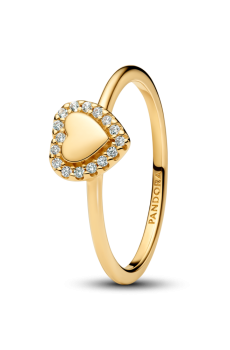 Каблучка "Ореол серця" для гравіювання