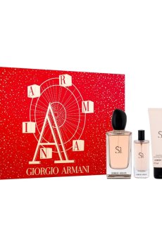 Парфюмированный набор женский Giorgio Armani Si, 4 предмета