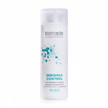 Бессульфатный шампунь для волос Biotrade Sebomax Control Anti-Dandruff Shampoo против перхоти, 200 мл Бессульфатный шампунь для волос Biotrade Sebomax Control Anti-Dandruff Shampoo против перхоти, 200 мл