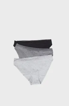 Женские трусики (3 шт) JACK LACE Разноцветный XS Etam 6503521