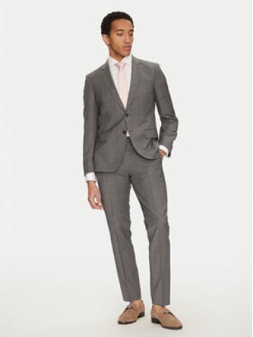BOSS Костюм H-Huge 50535023 Сірий Slim Fit BOSS Костюм H-Huge 50535023 Сірий Slim Fit