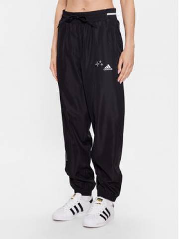 adidas Спортивні штани IJ8751 Чорний Loose Fit adidas Спортивні штани IJ8751 Чорний Loose Fit
