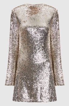 Золотое платье мини Opal