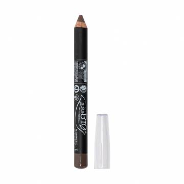 Карандаш-тени для век PuroBio Cosmetics Eye Shadow Pencil Kingsize 14 Brown, 2.3 г Карандаш-тени для век PuroBio Cosmetics Eye Shadow Pencil Kingsize 14 Brown, 2.3 г