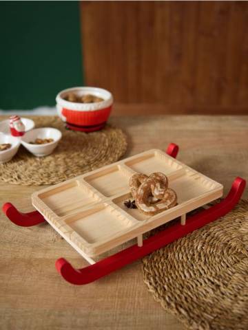 Таця сервірувальна - червоний