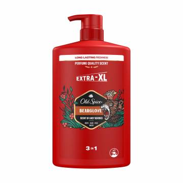 Мужской гель-шампунь для душа 3 в 1 Old Spice Bearglove, 1 л Мужской гель-шампунь для душа 3 в 1 Old Spice Bearglove, 1 л