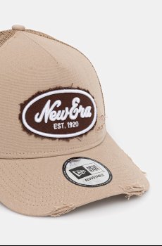 Кепка New Era OVAL CANVAS DISTRESS TRUCKER