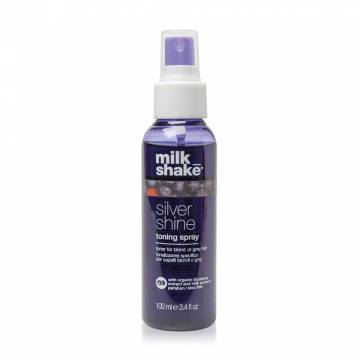 Тонирующий спрей milk_shake Silver Shine Toning Spray для светлых и седых волос, 100 мл Тонирующий спрей milk_shake Silver Shine Toning Spray для светлых и седых волос, 100 мл