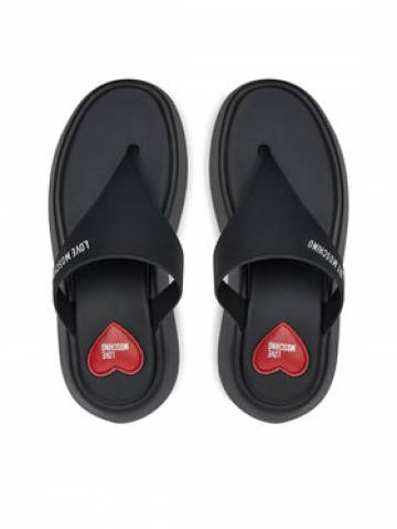 LOVE MOSCHINO Вєтнамки JA28097I0II39000 Чорний LOVE MOSCHINO Вєтнамки JA28097I0II39000 Чорний