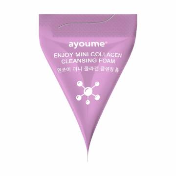 Пенка для умывания Ayoume Enjoy Mini Collagen Cleansing Foam с коллагеном, 3 г Пенка для умывания Ayoume Enjoy Mini Collagen Cleansing Foam с коллагеном, 3 г