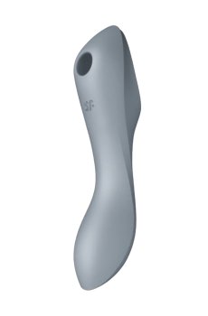 Вакуумный вибратор Satisfyer Curvy Trinity 3 Air Pulse Vibrator голубовато-серый, 1 шт