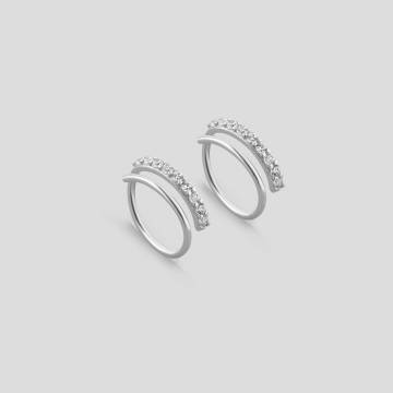 Серебряные серьги Minimal 20798 Серебряные серьги Minimal 20798