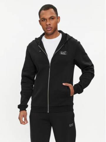 EA7 Emporio Armani Світшот 3DPM82 PJUEZ 1200 Чорний Regular Fit EA7 Emporio Armani Світшот 3DPM82 PJUEZ 1200 Чорний Regular Fit