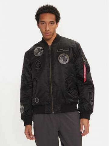 Alpha Industries Куртка бомбер 138104 Чорний Regular Fit Alpha Industries Куртка бомбер 138104 Чорний Regular Fit