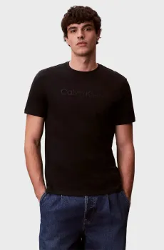 Мужская черная футболка EU WHOLESALE SPORTSWEAR Черный L Calvin Klein LV04LF810G