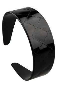 Обруч для волос Titania Basic Diamant черный, 1 шт (7968)