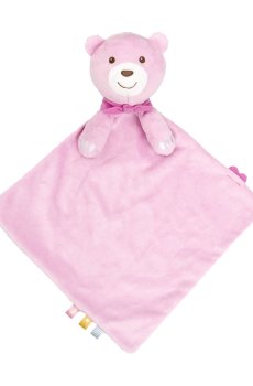 Мягкая музыкальная игрушка-комфортер Chicco Maxi Doudou Розовая, с рождения (12159.10)