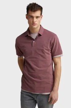 Мужское бордовое поло Бордовый L SPRINGFIELD 4589101