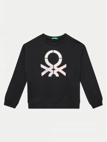 United Colors Of Benetton Світшот 3J68C10L8 Чорний Regular Fit United Colors Of Benetton Світшот 3J68C10L8 Чорний Regular Fit