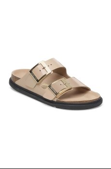 Кожаные шлепанцы Birkenstock Arizona Droplet Buckle
