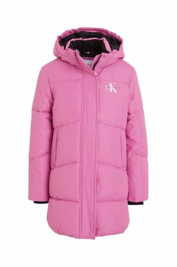 Детская куртка Calvin Klein Jeans цвет фиолетовый Детская куртка Calvin Klein Jeans цвет фиолетовый