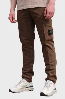 Чоловіч коричневі Брюки карго  STONE ISLAND Коричневый 36 Stone Island L1S153100053-V017C