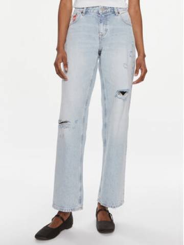 Tommy Jeans Джинси Sophie DW0DW18111 Голубий Straight Fit Tommy Jeans Джинси Sophie DW0DW18111 Голубий Straight Fit