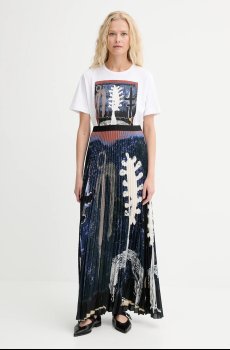 Хлопковая футболка MUNTHE LACK