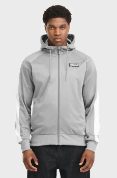 Мужское серое худи CRAYFORD Серый M Lonsdale 117921