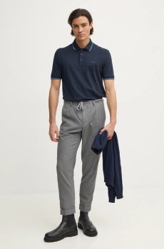 Хлопковое поло BOSS Parlay 190