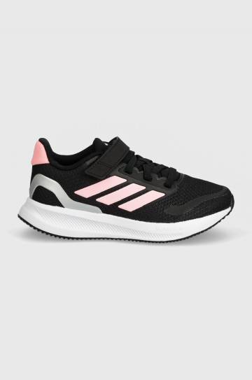 Детские кроссовки adidas RUNFALCON 5 EL C цвет чёрный IE8580