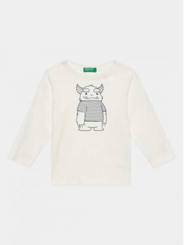 United Colors Of Benetton Блузка 3096G10AS Білий Regular Fit United Colors Of Benetton Блузка 3096G10AS Білий Regular Fit